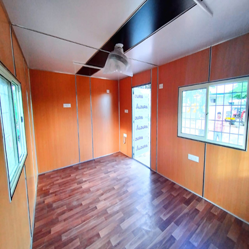 Site Office Portable Cabins - Color: Brown