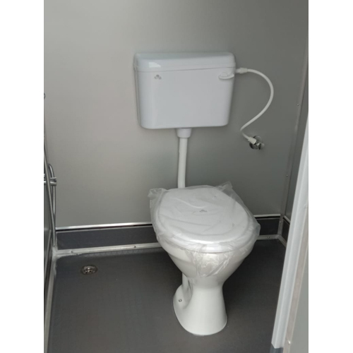 8 X 4inch Portable Toilet Cabins - Color: Gray