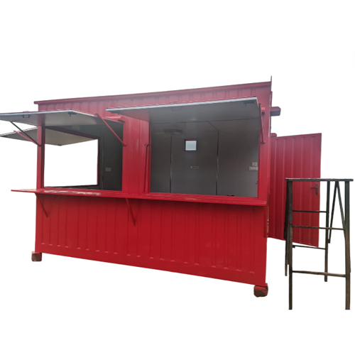 Tea And Coffee Shop Cabin - Color: Red