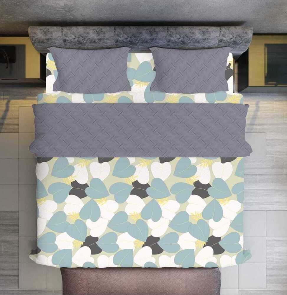 King Size Double Bedsheet - Color: Multicolor