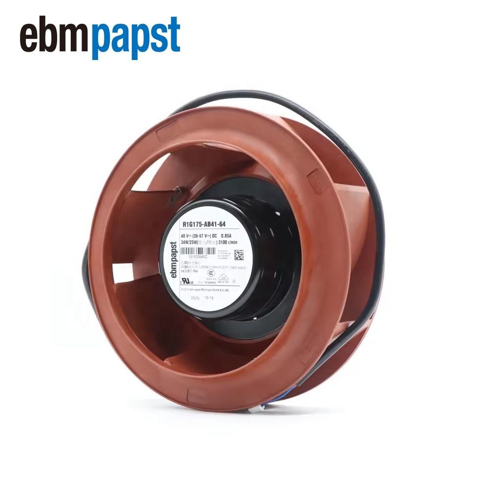 ebmpapst R1G175-AB41-64 48V DC 34W 3100RPM huawei Air Blower Telecommunication Cabinet Air Purifier Centrifugal Cooling Fan