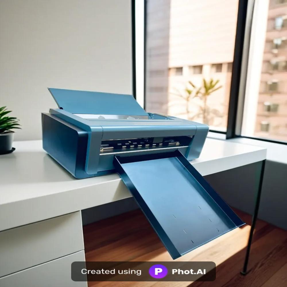 A3 Max 4 High Speed Dual Head Commercial Plotter - Color: Navvy Blue