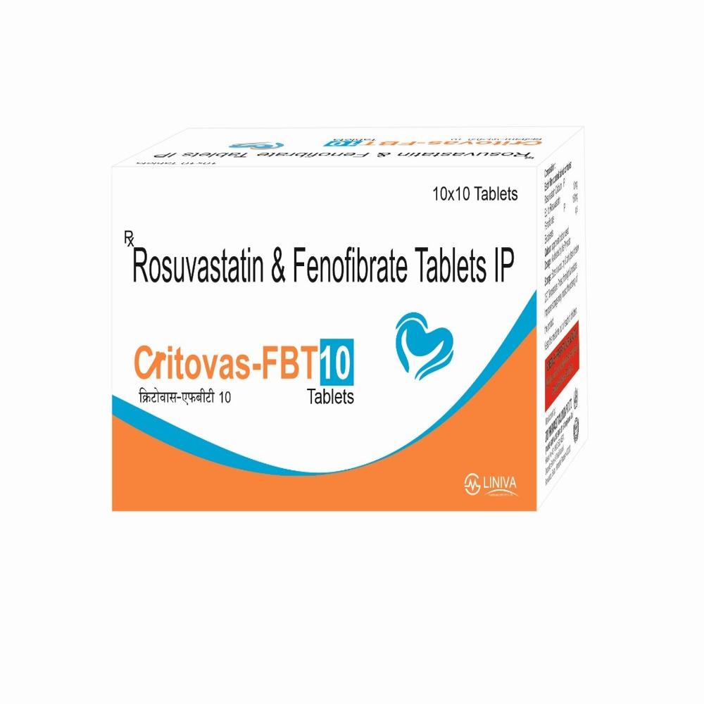 Critovas Fbt-10 Tab - Dosage Form: Tabet