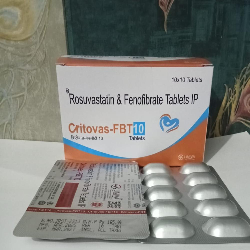 Critovas T-10 Tab - Dosage Form: Tabet