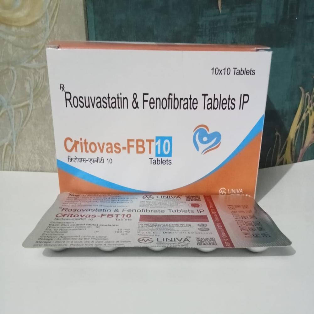 Critovas T-10 Tab - Dosage Form: Tabet