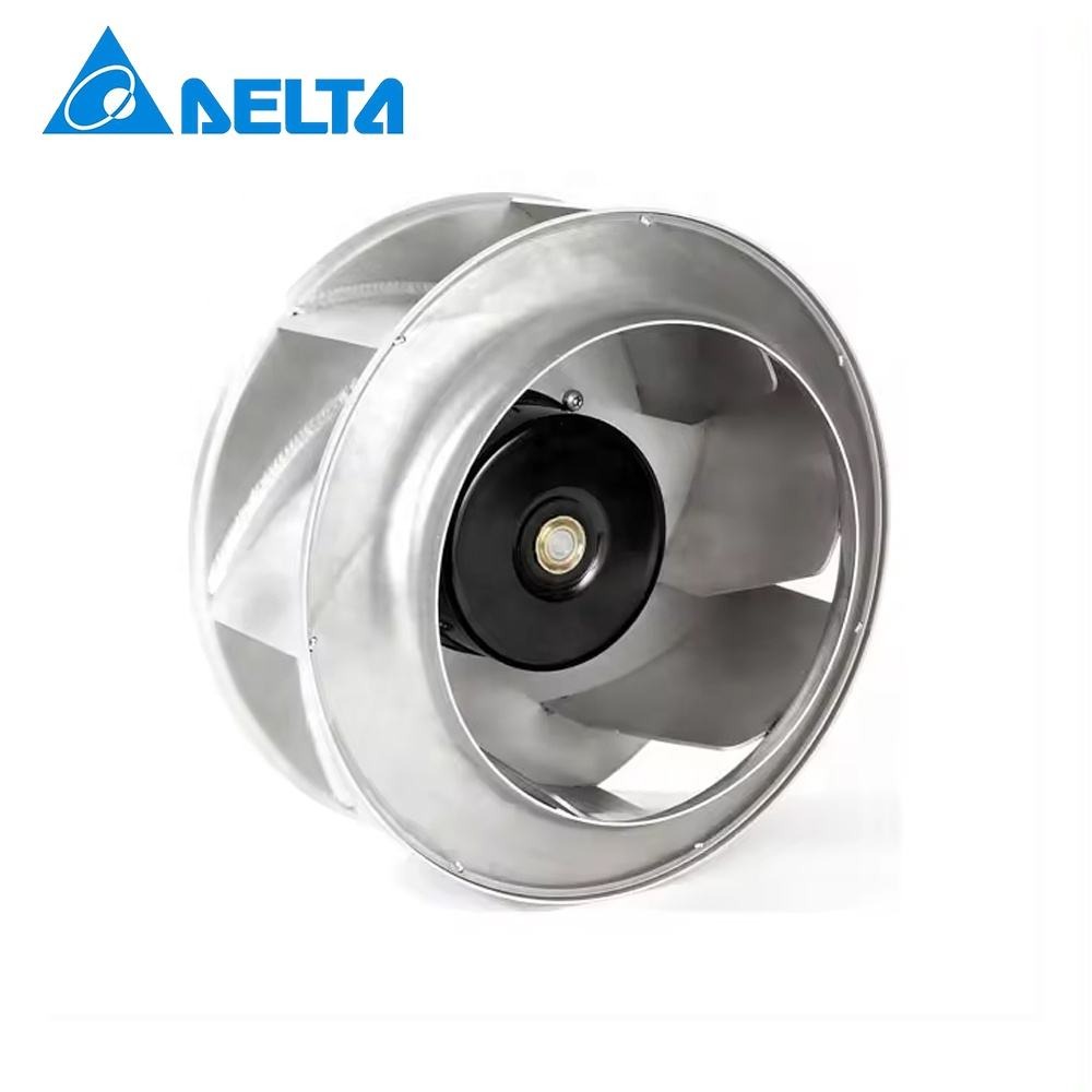 Delta GTB040PUD26R N1 400V EC 50/60Hz 400mm 640W 1.75A 1850RPM IP54 AHU Air Handling Unit EC Plug Fan Centrifugal Cooling Fan