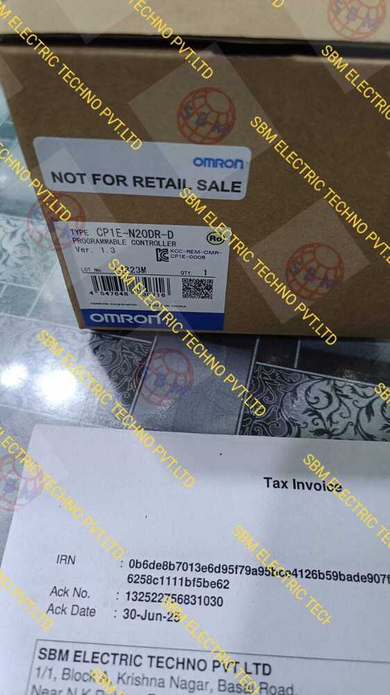 OMRON ,PROGRAMMABLE CONTROLLER, CP1E-N20DR-D