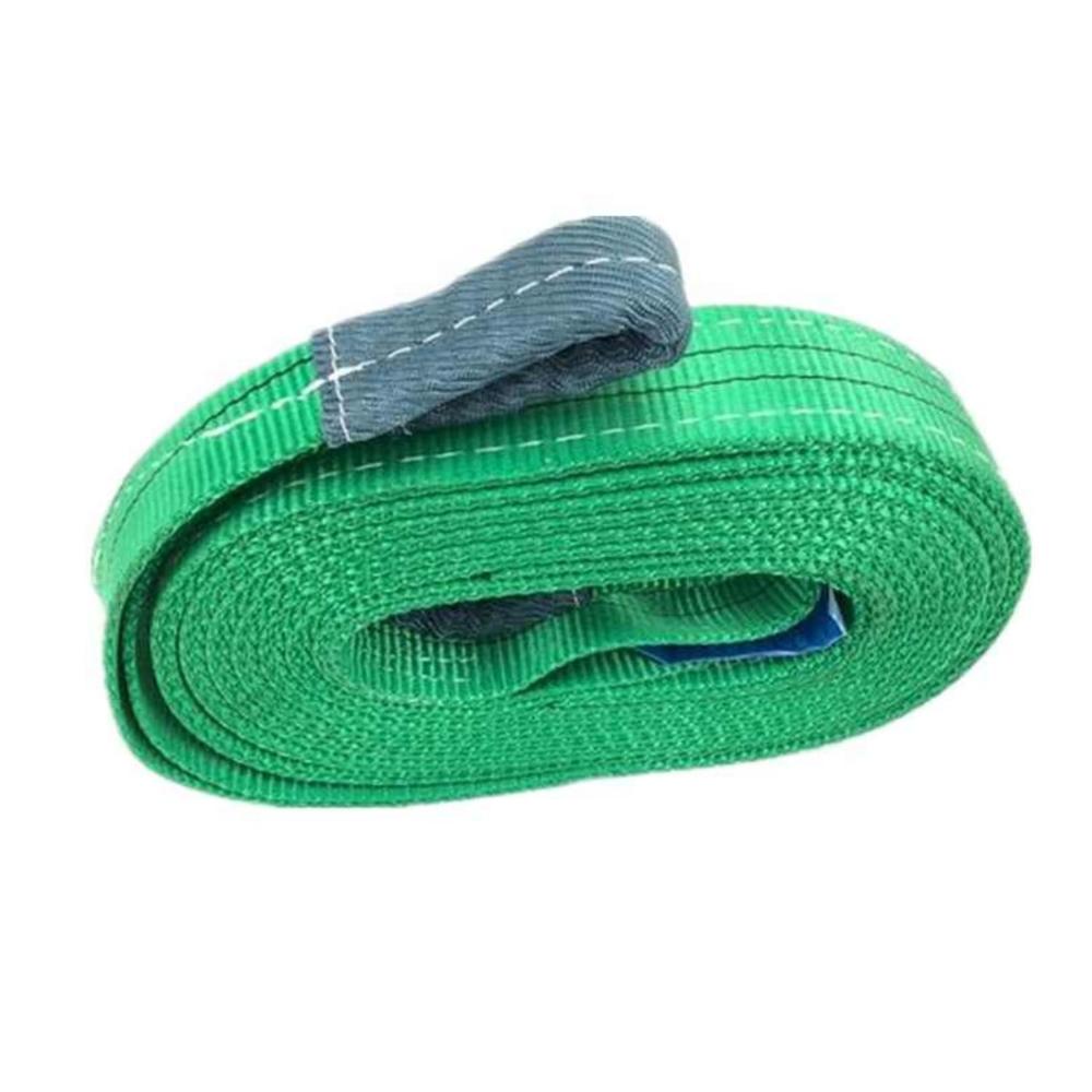 Polyester Flat Sling Belt - Color: Yellow