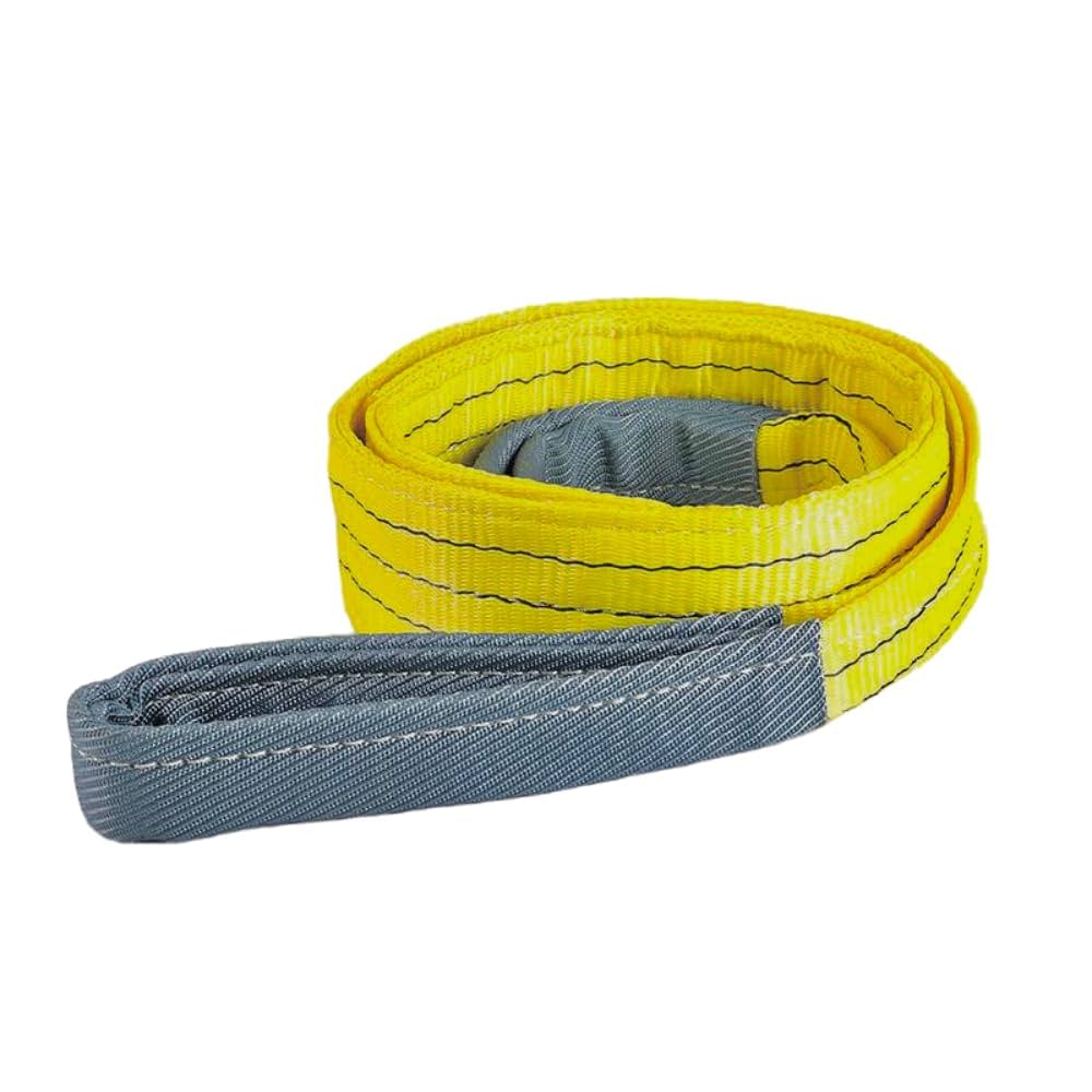 Polyester Flat Sling Belt - Color: Yellow