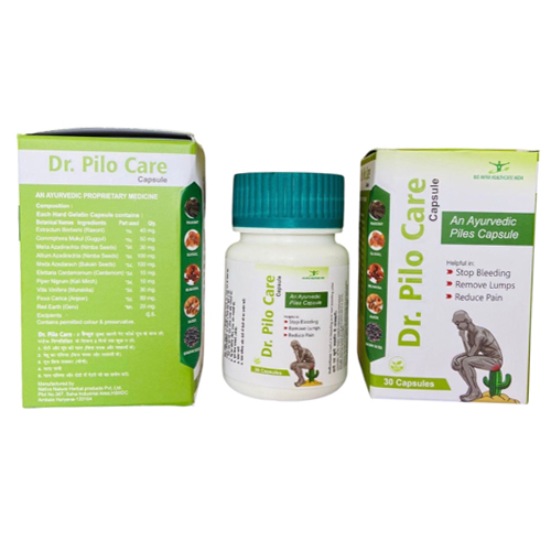 Dr Pilo Care Ayurvedic Piles Capsules
