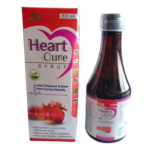 200Ml Lower Cholesterol And Better Heart Function Syrup (Heart Cure Syrup) - Age Group: For Adults