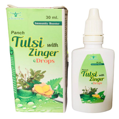 30Ml Tulsi Drop, Five Types Of Tulsi (Panch Tulsi Drops) - Age Group: For Adults