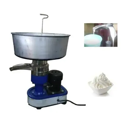 90LPH Electric Milk Cream Separator With 0.25 HP Motor