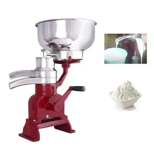 160 LPH Hand Operated Milk Cream Separator SS Bowl