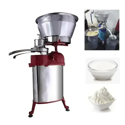 300 LPH Electric Milk Cream Separator With 0.25 HP Motor, MS Bowl, 35L Tank Capacity