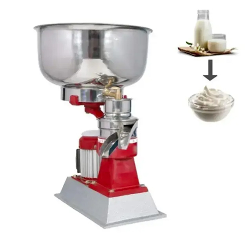 160 LPH Electric Milk Cream Separator With 0.25 HP Motor MS Bowl 25L Tank Capacity