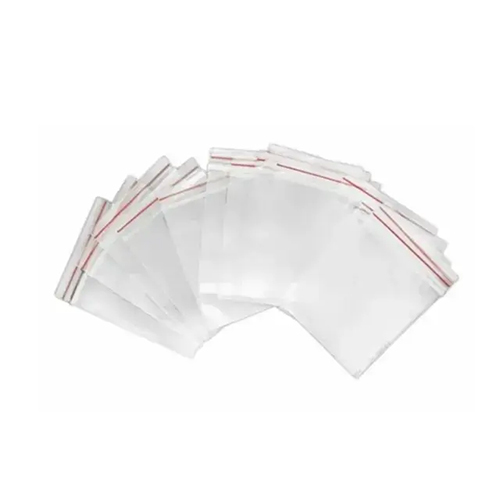2X3 Inch Transparent Zip Lock Plastic Pouch - Application: Commercial