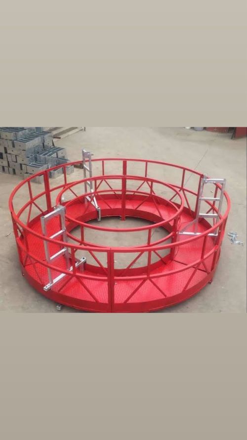 Circular Suspended Platform - Application: Storage Yard