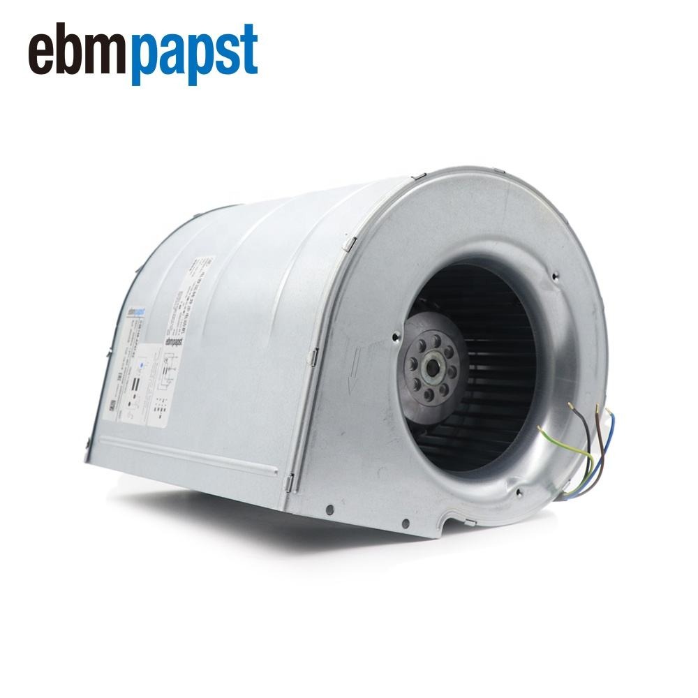 thumbnail interactive-video image 1 of Ebmpapst G2E160-AY47-01 Centrifugal Blower Fan – 230V AC, 160mm, IP44, Ball Bearing, Dehumidifier Fan 1 of 2