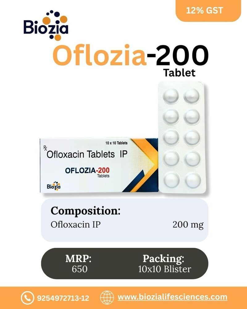 Oflozia-200 Tablet - Drug Type: General Medicines