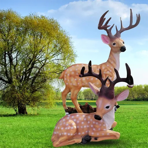 Stately Horned Deer Set