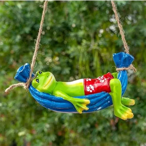Hanging Sleeping Frog