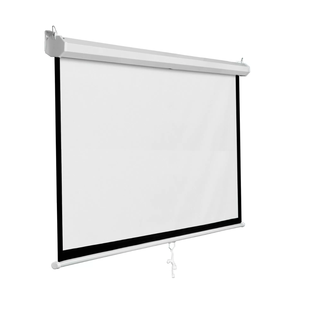 Manual Wall Type Projection Screen - Application: Commercial