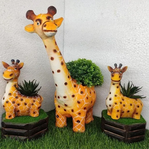 Giraffe Family Pots