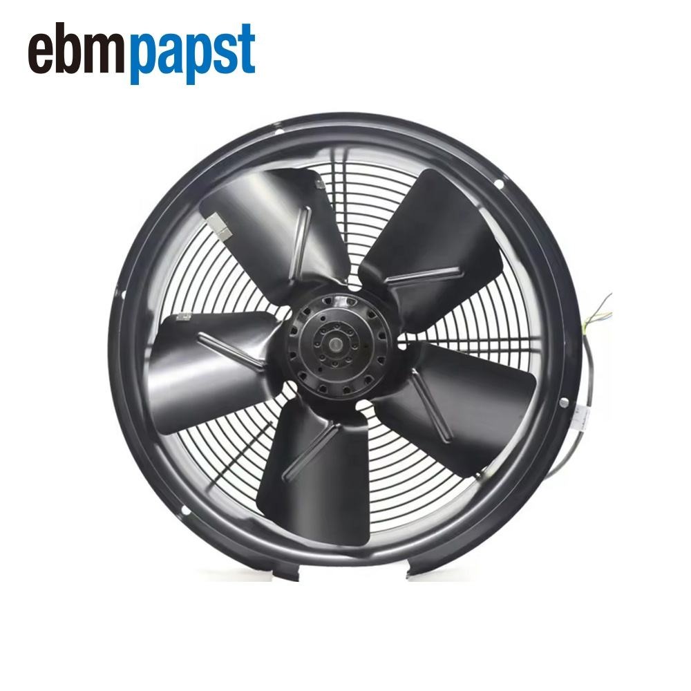 ebmpapst W4E350-CA06-01 0.62A 140W 230V AC 350mm 1390RPM 1877.56CFM 1550RPM Ball Bearing Axial Flow Cooling Fan