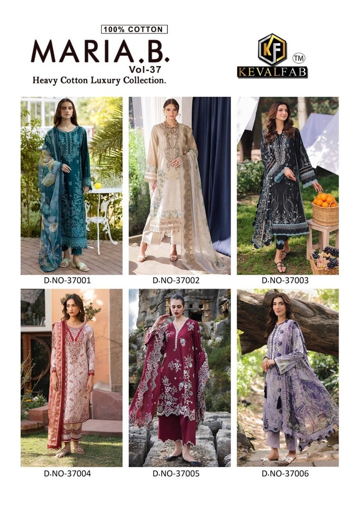 Keval Maria B Vol-37  Karachi Dress Material