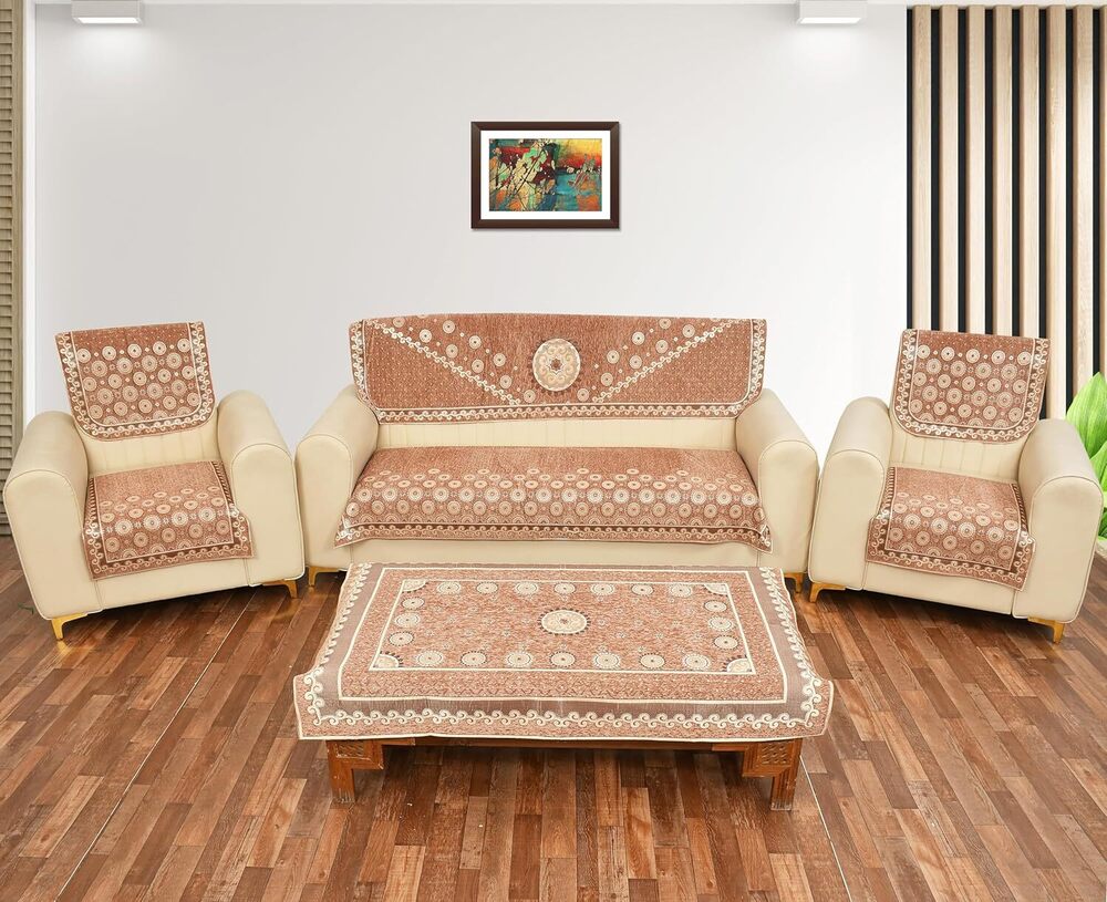 Sofa Covers - Material: 100% Cotton
