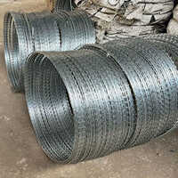 Galvanized Iron Concertina Coils - Application: Industrial