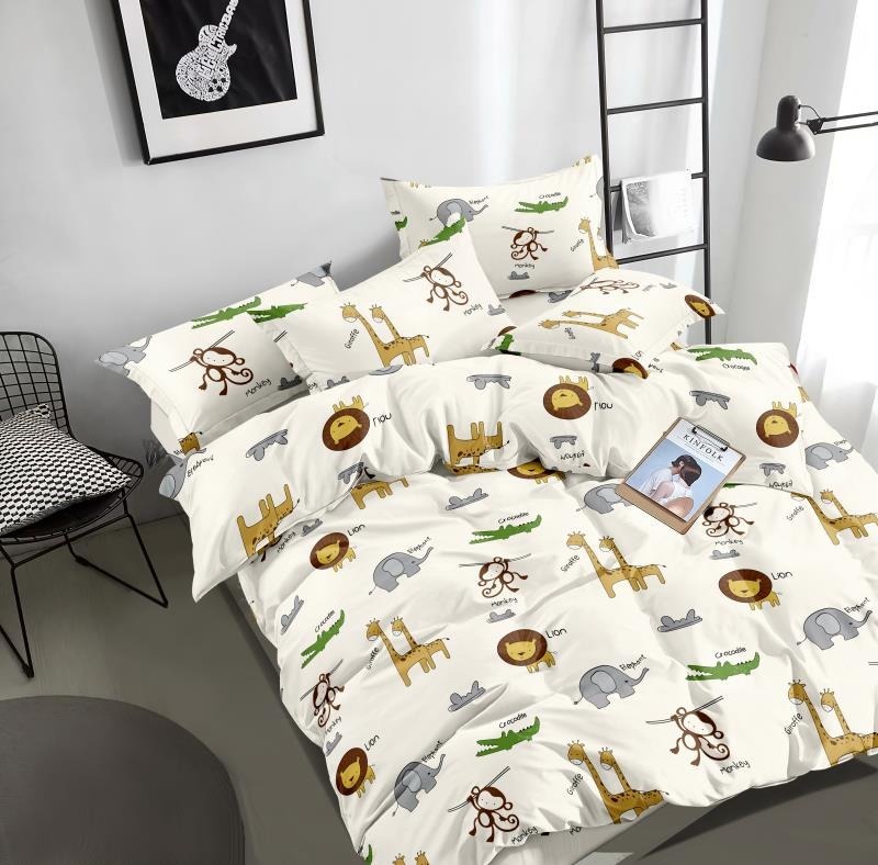 Kids Double Bed Bedsheet Set