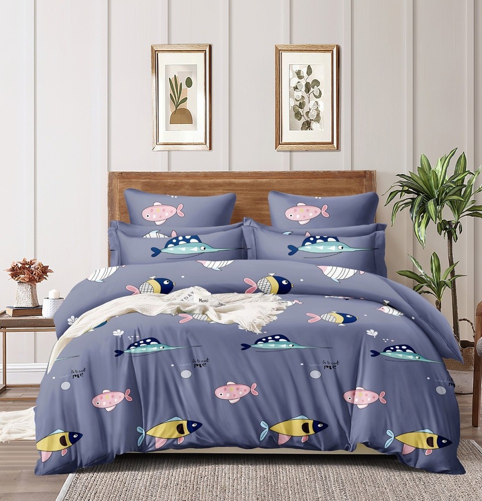 Kids Double Bed Bedsheet Set
