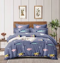 Kids Double Bed Bedsheet Set