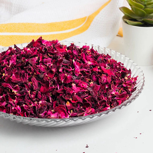 Dry Red Rose Petals - Moisture (%): Nil