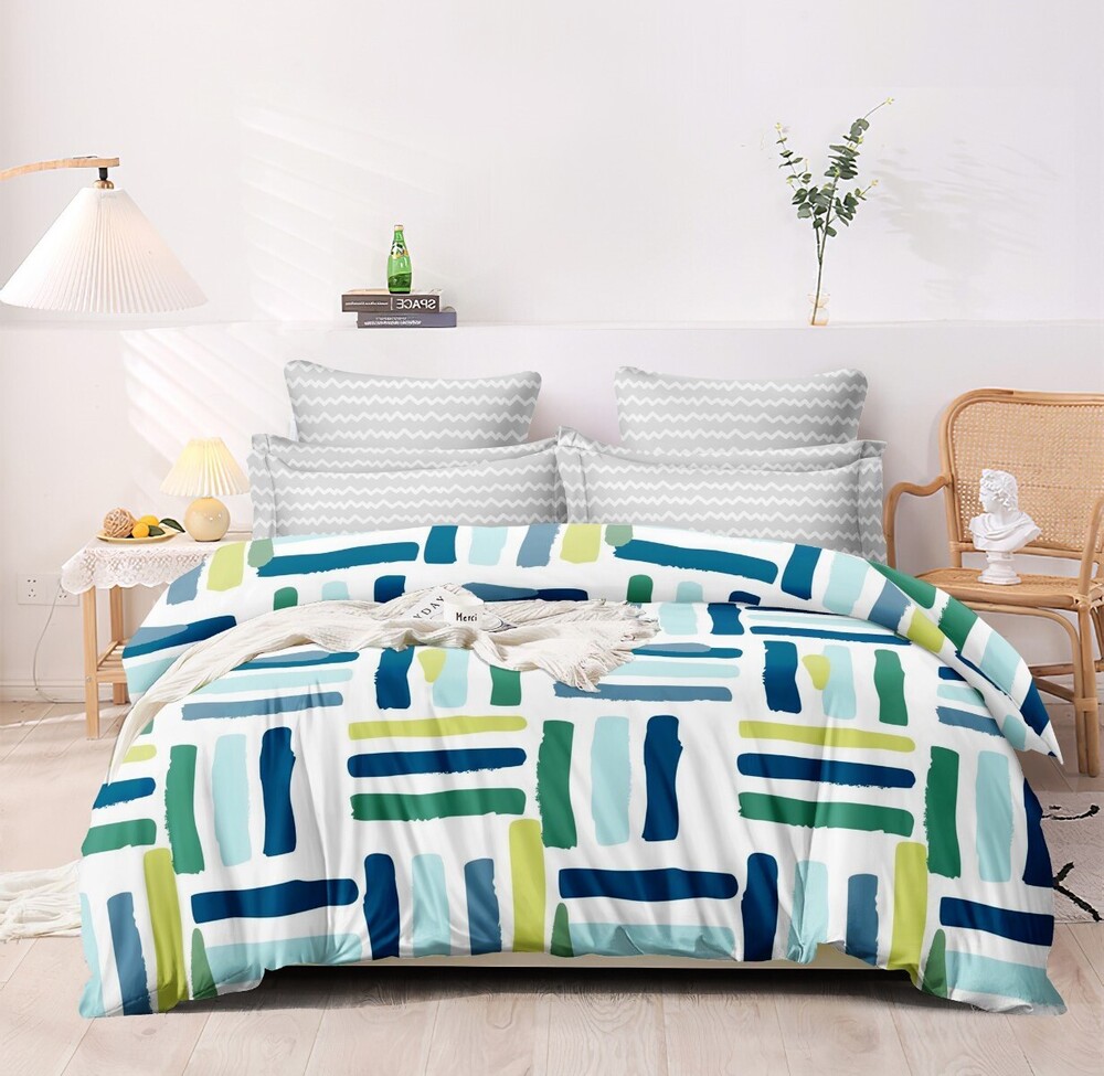 Double Bed Sheet - Color: Multicolor