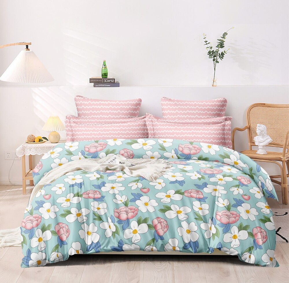 Double Bed Sheet - Color: Multicolor