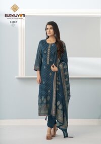 Suryajyoti Pushpa Vol-14  Dress Material