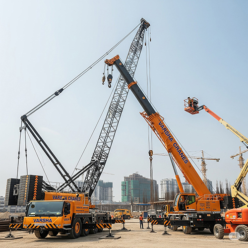 Outdoor Telescopic Cranes Rental Service