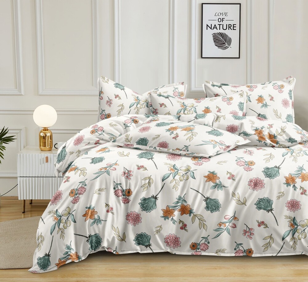 Queen Bedsheet - Color: Multicolor