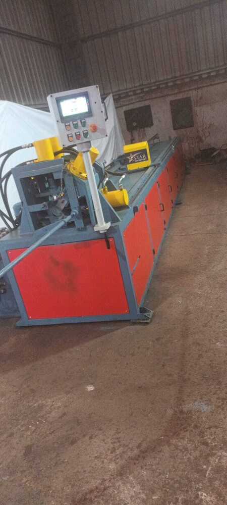 Angle Punching with Slot cutting machine