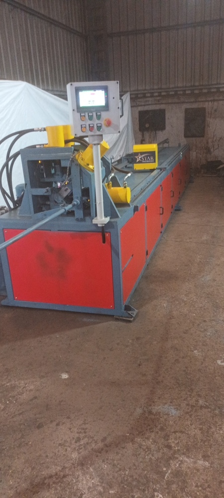 Angle Punching with Slot cutting machine