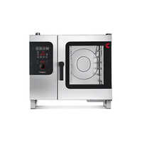 Combi Oven - Stainless Steel 304, Standard Size, Silver Color | Fully Automatic, Heavy Duty, Free Standing, Electric, 220 Volt