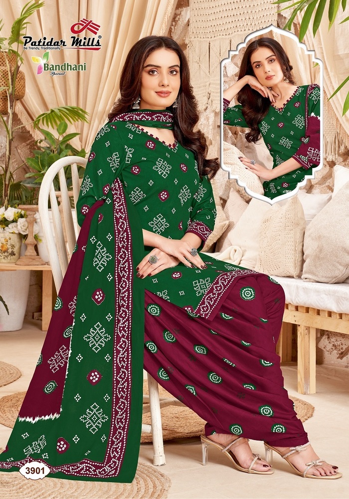 Patidar Bandhani Vol-39  Dress Material