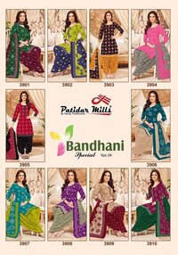 Patidar Bandhani Vol-39  Dress Material
