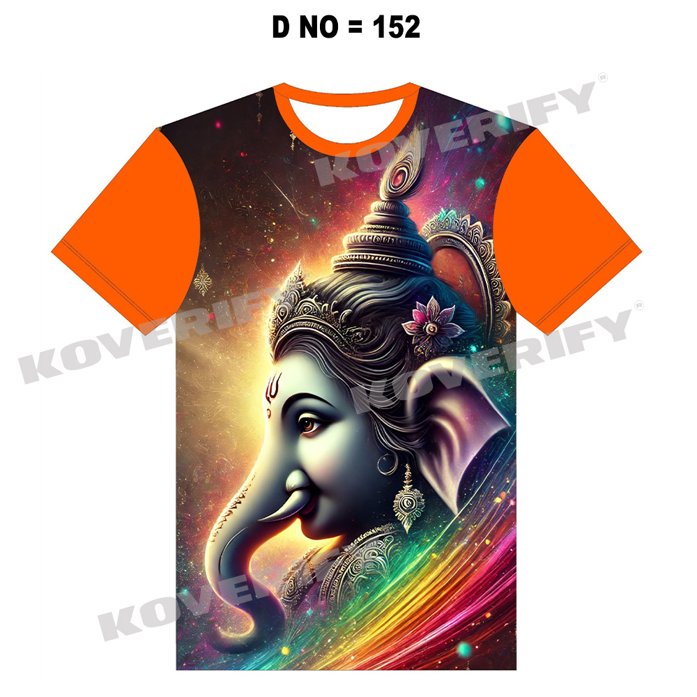 Customised Ganesh Festival T shirt