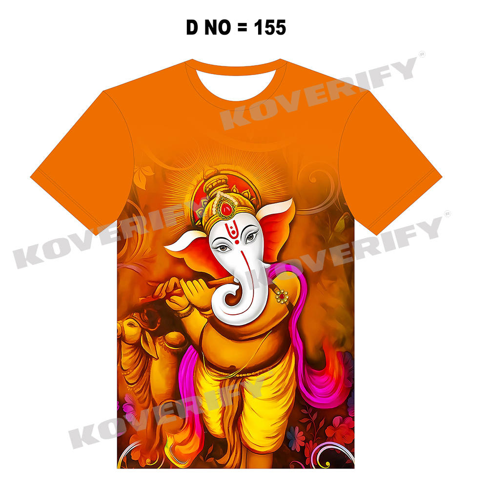 Customised Ganesh Festival T shirt