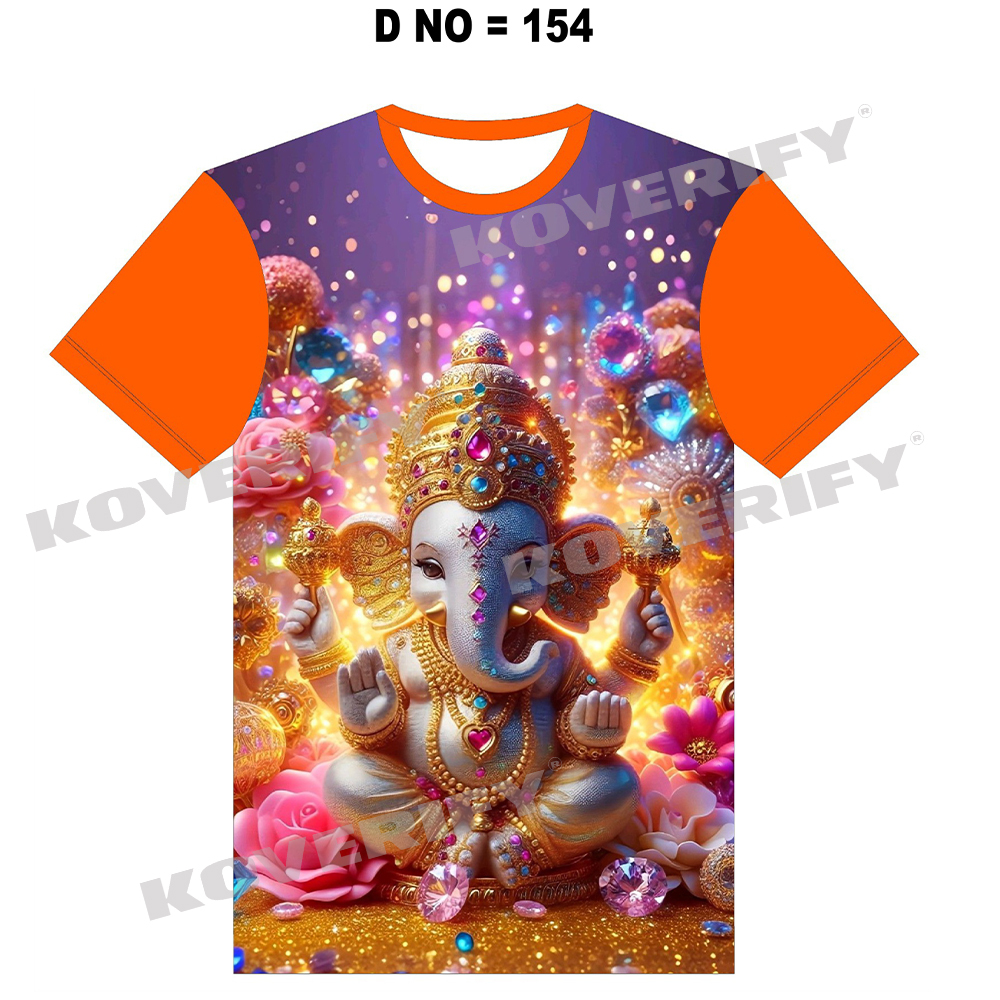 Customised Ganesh Festival T shirt