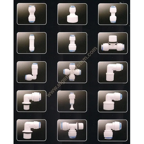 आरओ कनेक्टर्स (पुश फिट) आयाम (एल* डब्ल्यू* एच): 1/2-3/8 इंच (इंच)